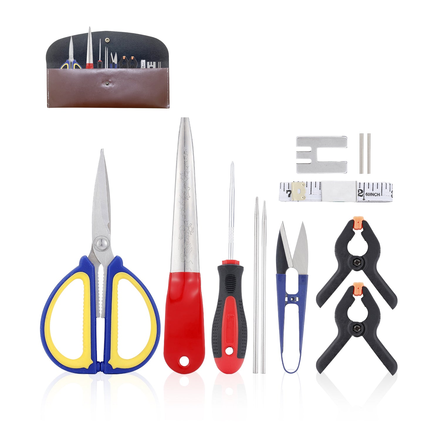 12 PCS Basket Weaving Tool Kit
