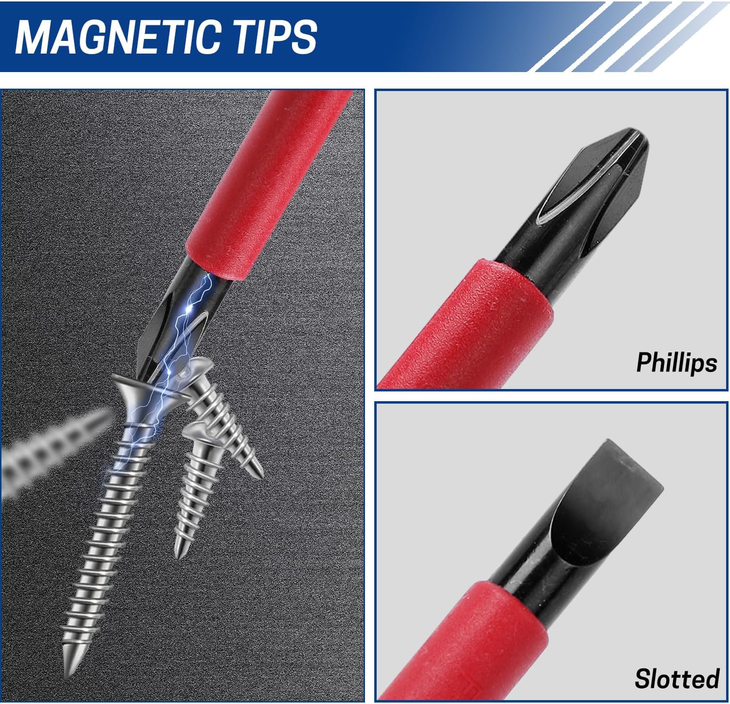 1000V Insulated Screwdrivers Set with Pouch