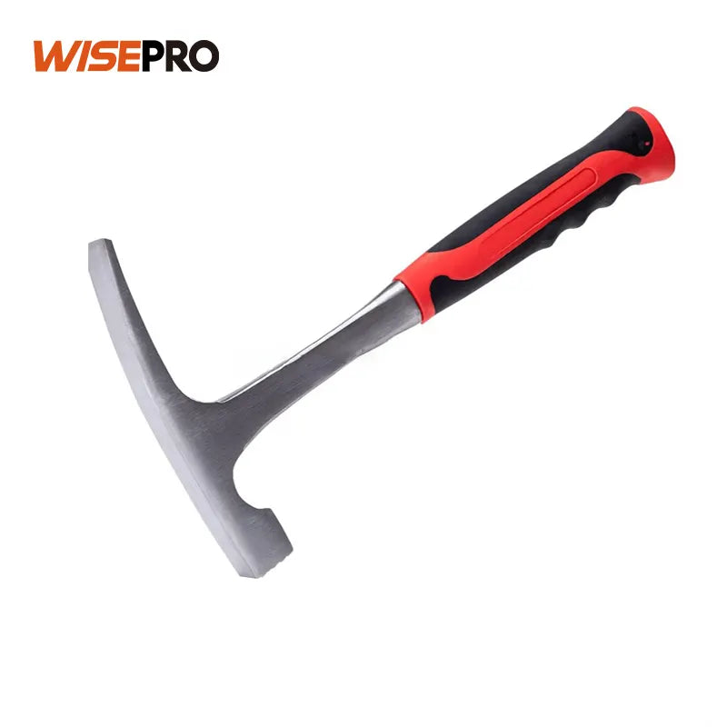 WISEPRO Rock Pick Hammer Wholesale Carbon Steel Prospecting Rock-Pick Hammer Geological Point-top Hammer