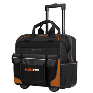WISEPRO 056 Trolley Tool Bags with Wheels